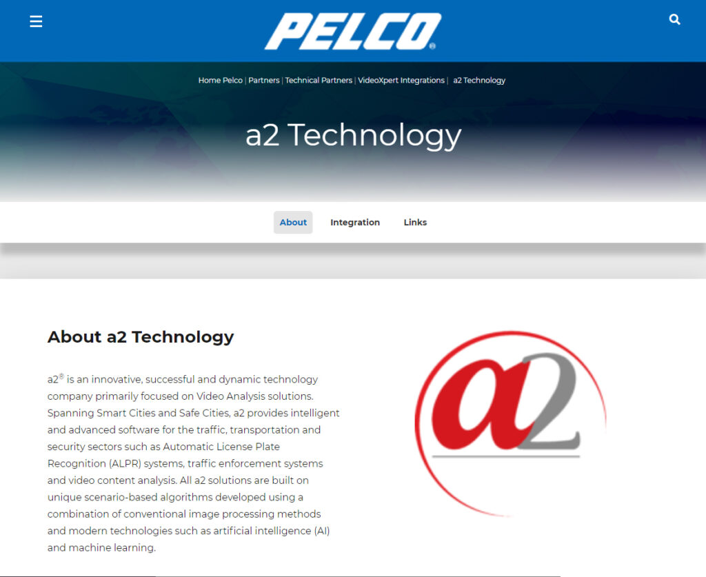 a2 is officially a Pelco Partner now! - a2 Technology